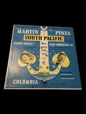 VTG 1949 South Pacific Soundtrack Columbia OL 4180 Vinyl LP Record Album